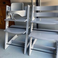 Stokke Tripp Trapp high chair (grey)