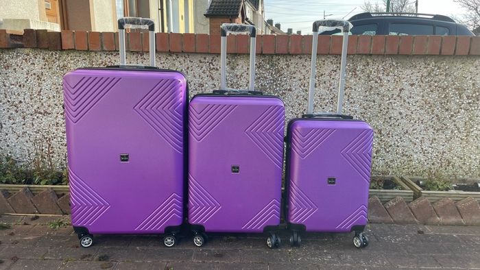 New suitcases on sale