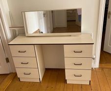 Dressing Table with Mirror - 6 Drawers