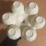 AS NEW Wooden-Handled Egg Holder Image 3