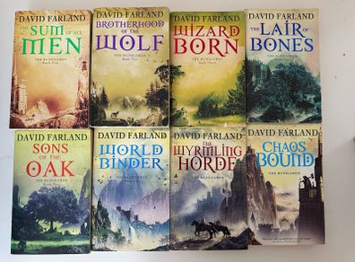 8x Set of Books by David Farland