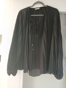 Zara black top med