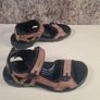 mens ECCO YUCATAN walking sandals brown leather shoes Size UK 10 EU 45 Image 6
