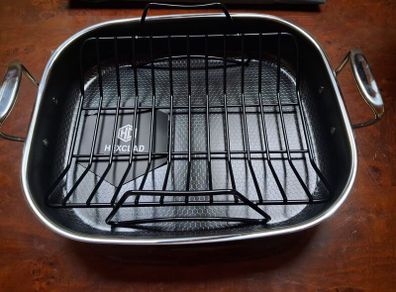 Hexclad Roasting Tray with Rack
