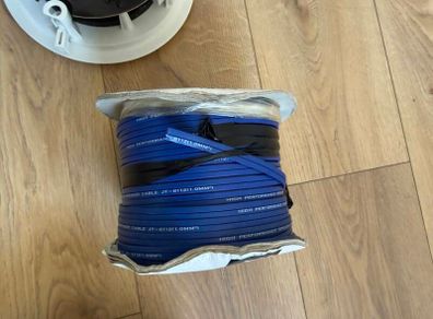 Pair of Polk Audio RC60i In-Ceiling Speakers + Speaker Cable