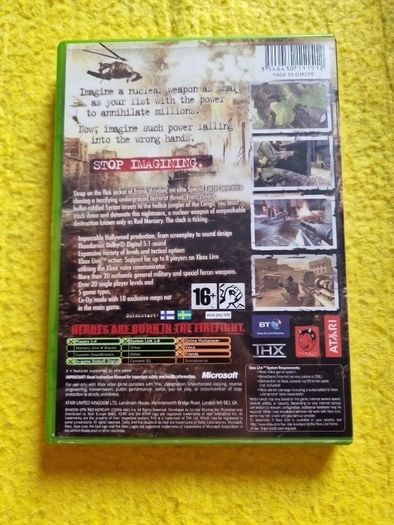 Shadow Ops Red Mercury Xbox Original games Original