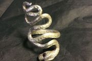 Silver snake ring