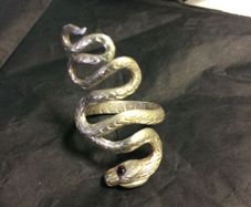 Silver snake ring
