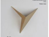 Modern minimalist triangle shape LED Wall Lamps Nordic style Indoor Wall Lamps