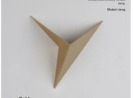 main image for ad Modern minimalist triangle shape LED Wall Lamps Nordic style Indoor Wall Lamps