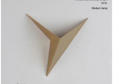 Modern minimalist triangle shape LED Wall Lamps Nordic style Indoor Wall Lamps