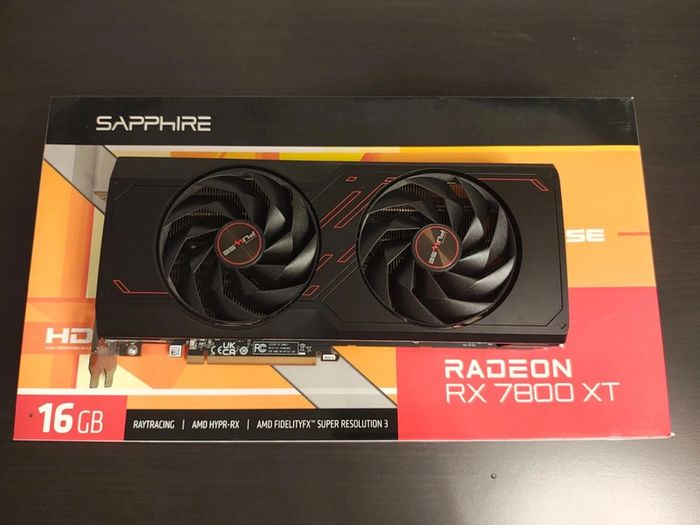 Sapphire Pulse Radeon RX 7800 XT 16GB GDDR6 Graphics Card