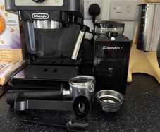 Espresso Machine + Coffee Grinder
