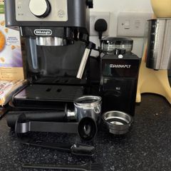 Espresso Machine + Coffee Grinder