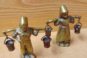 Vintage Brass Dutch Miniature Ornament