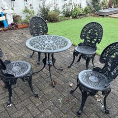 Cast Iron Garden Table and Chairs