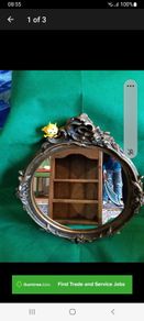 Antique Mirror REDUCED vintage  old hall decor