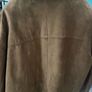 mens bomber jacket zip up suede feel Image 7