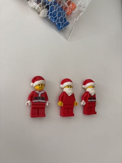 lego Santa x 3