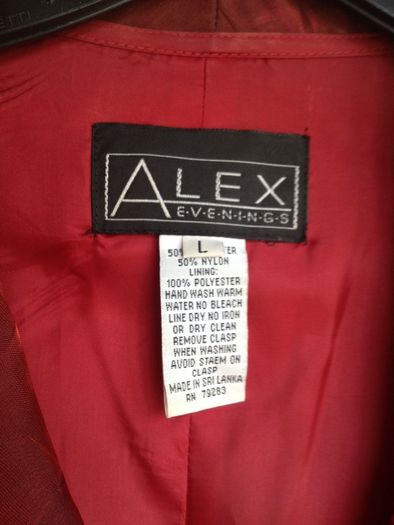 Red jacket reduced