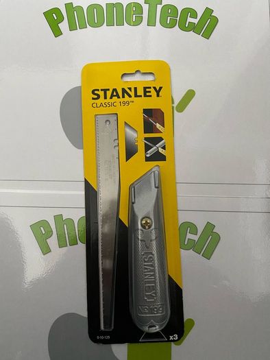 Stanley Classic 199 with wood and metal blades