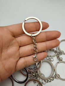 110 Lobster clasp keychain stainless steel brand new