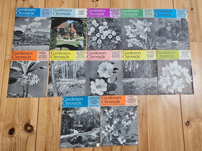 Vintage Gardeners Chronicle Magazine x 42 (1960s) - Vintage Gardening Magazines