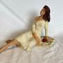 . Fernandez Figurine - Romantic Couple with Red Rose - Capodimonte Style - Signed Image 6