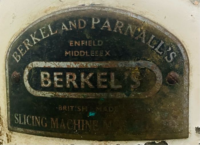 Berkel meat slicer