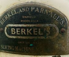 Berkel meat slicer