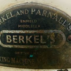 Berkel meat slicer