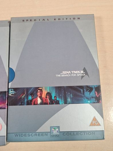 Dvd Star Trek Next Generation Motion Pocture Collection  Boxset + Star Trek 3 And 4 Special Editions Search For Spock Voyage Home