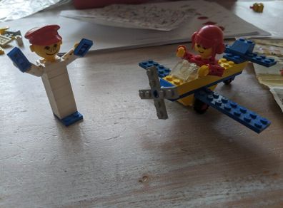 vintage Lego set 213 airplane ride 1977