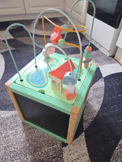 Activity wooden box