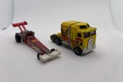 Vintage Hotwheels Thunder Roller and Dragster