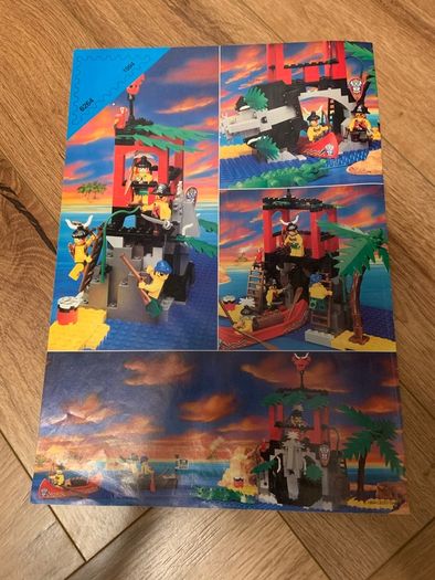 LEGO Pirates 6264 Forbidden Cove Instruction Manual Only Vintage Islanders 90s