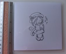 Clear Stamp - Carol Singing