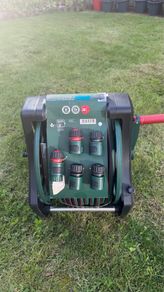 Parkside Wall-Mounted Hose Reel 20m + Accessories