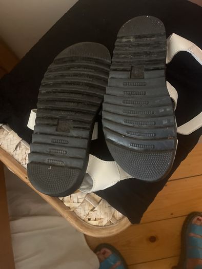 Doc Marten dupe white  sandals size 39