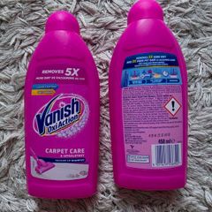 Vanish carpet Care Vacuum up Shampoo