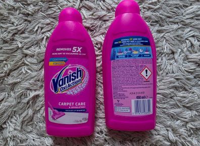 Vanish carpet Care Vacuum up Shampoo