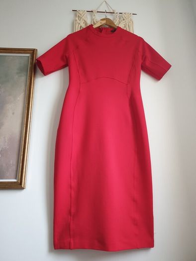 M&s Red Dress Size Uk 12