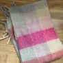Acne Studios Pink Patterned Striped Scarf dupe Image 6