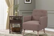 Upholstered Armchair, Brown