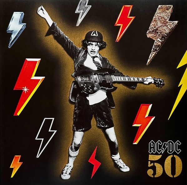 AC/DC High voltage Vinyl, LP, Album, Limited Edition, Reissue, Remastered, Special Edition, Stereo, Gold, 180g, 50th Anniversary