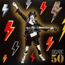 AC/DC High voltage Vinyl, LP, Album, Limited Edition, Reissue, Remastered, Special Edition, Stereo, Gold, 180g, 50th Anniversary Image 8