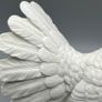 Jaffe Rose Presentation Fine Bisque Porcelain White Dove Image 9