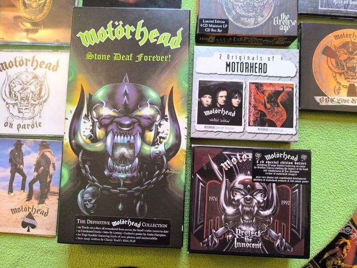 Huge Motorhead CD Albums Bundle