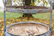 Victorian Cast Iron Cauldron 1800s Flower Pot