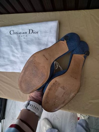Christian dior kitten heels